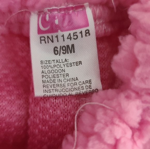 Coney Isle Baby Girl 2 piece Pink Size 6-9 Months - Picture 8 of 8